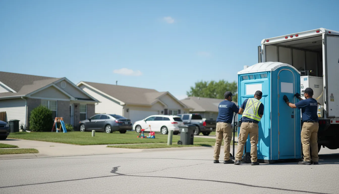 Standard Porta Potty Rentals in Parkersburg, WV near me